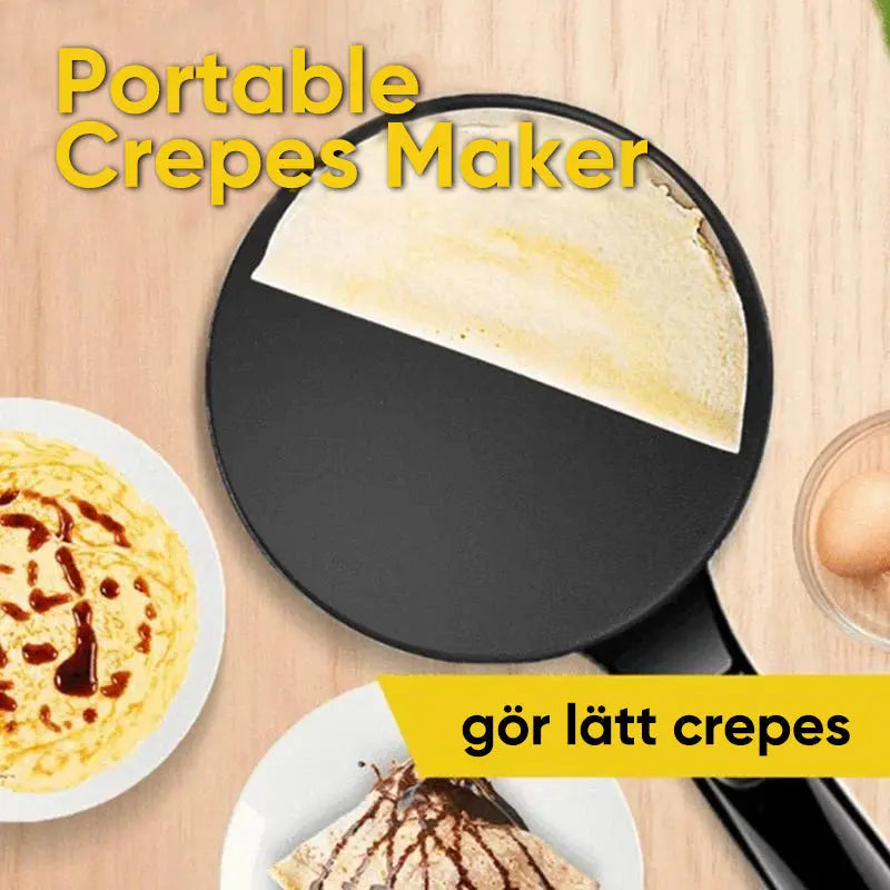 Bärbar Crepes Maker - Lamora Sverige