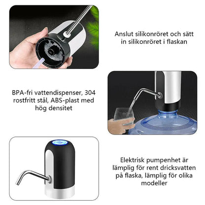 Bärbar elektrisk vattendispenser - Lamora Sverige