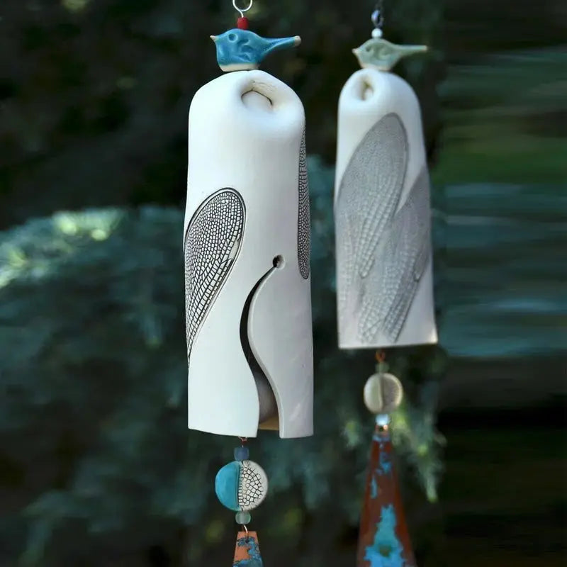 Beautiful Rustic Dragonfly Wind Chimes - Lamora Sverige