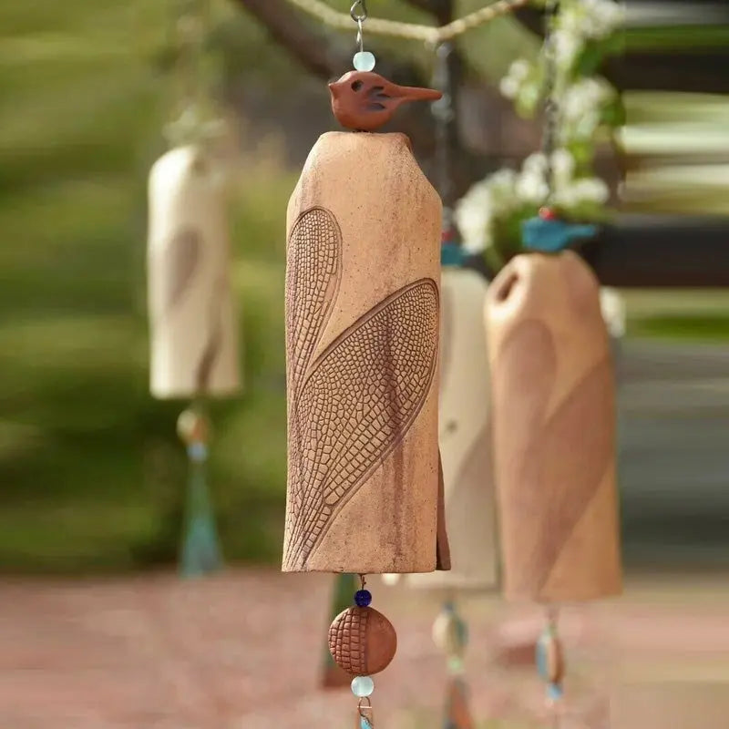 Beautiful Rustic Dragonfly Wind Chimes - Lamora Sverige