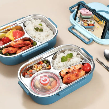 Bento Lunchbox i rostfritt stål - Lamora Sverige