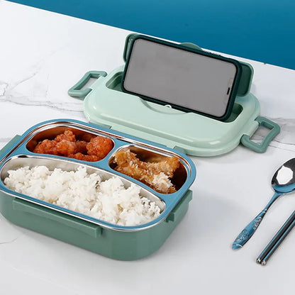 Bento Lunchbox i rostfritt stål - Lamora Sverige