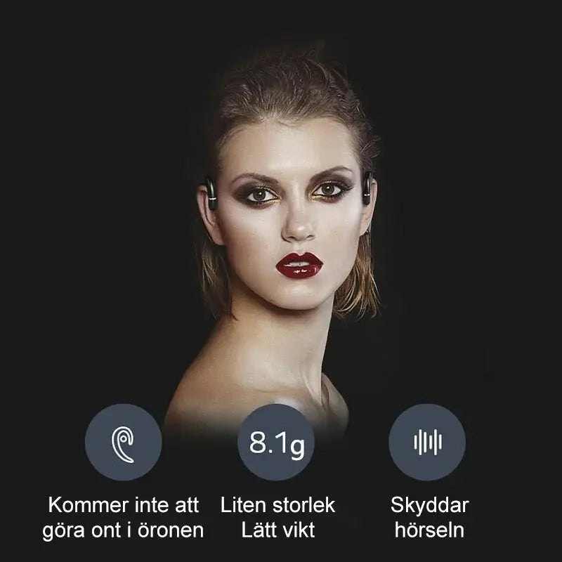 Bone Conduction Bluetooth-hörlurar - Lamora Sverige