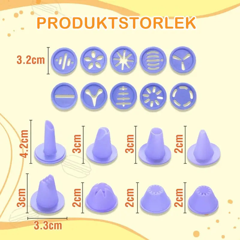 Cookie Maker Pump -som en spritspåse - Lamora Sverige