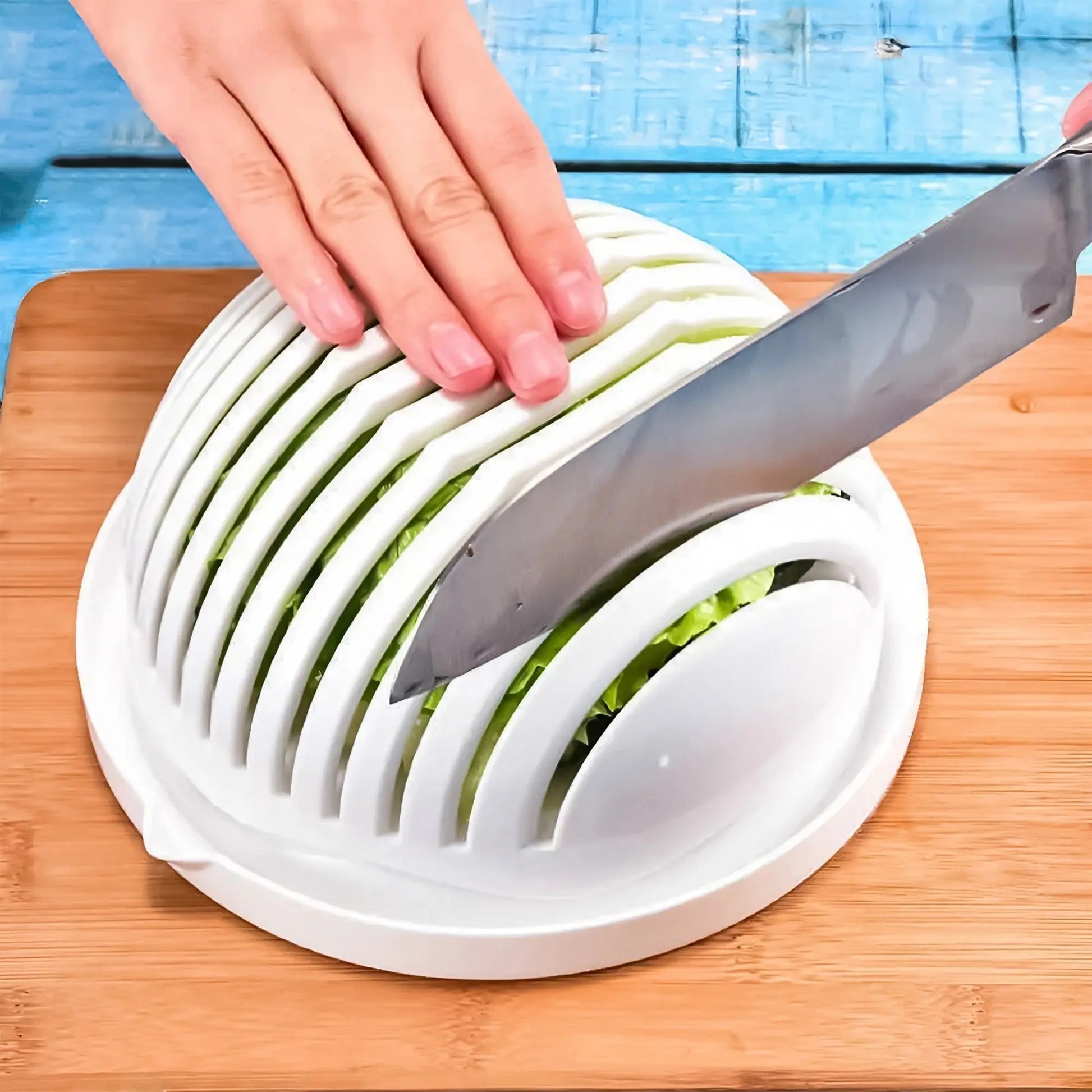 Creative Wavy Vegetable and Fruit Cutting Bowl - Lamora Sverige