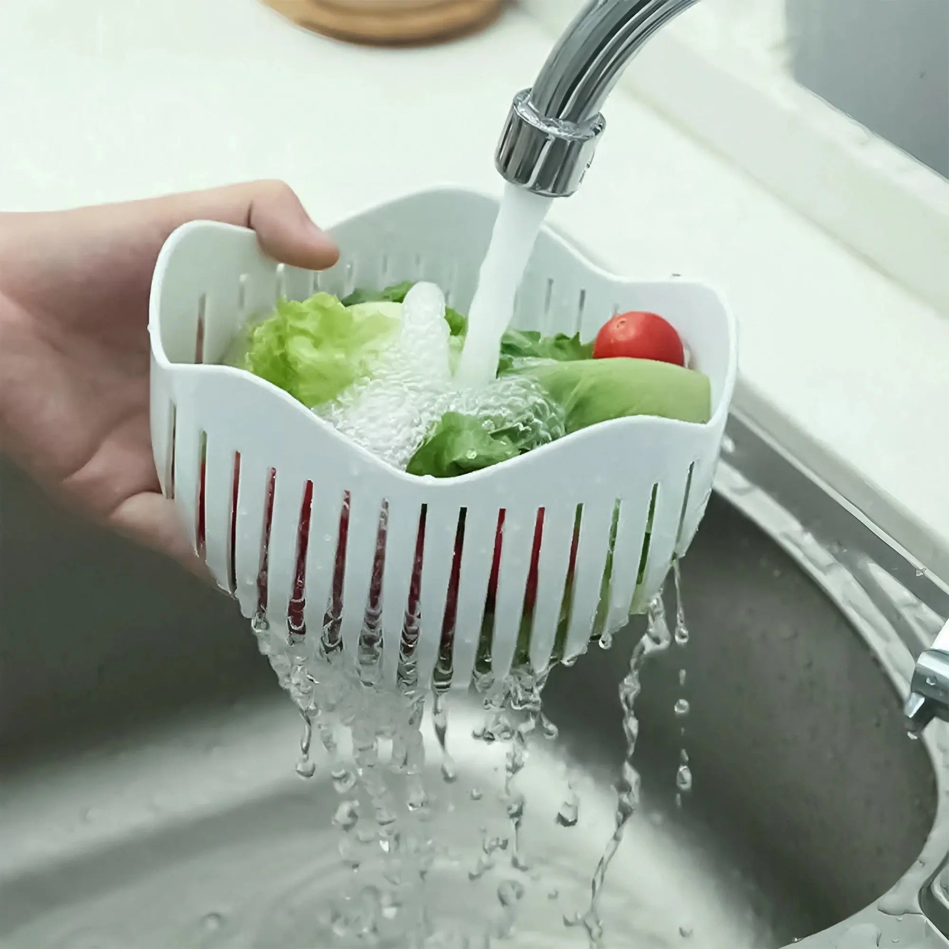 Creative Wavy Vegetable and Fruit Cutting Bowl - Lamora Sverige