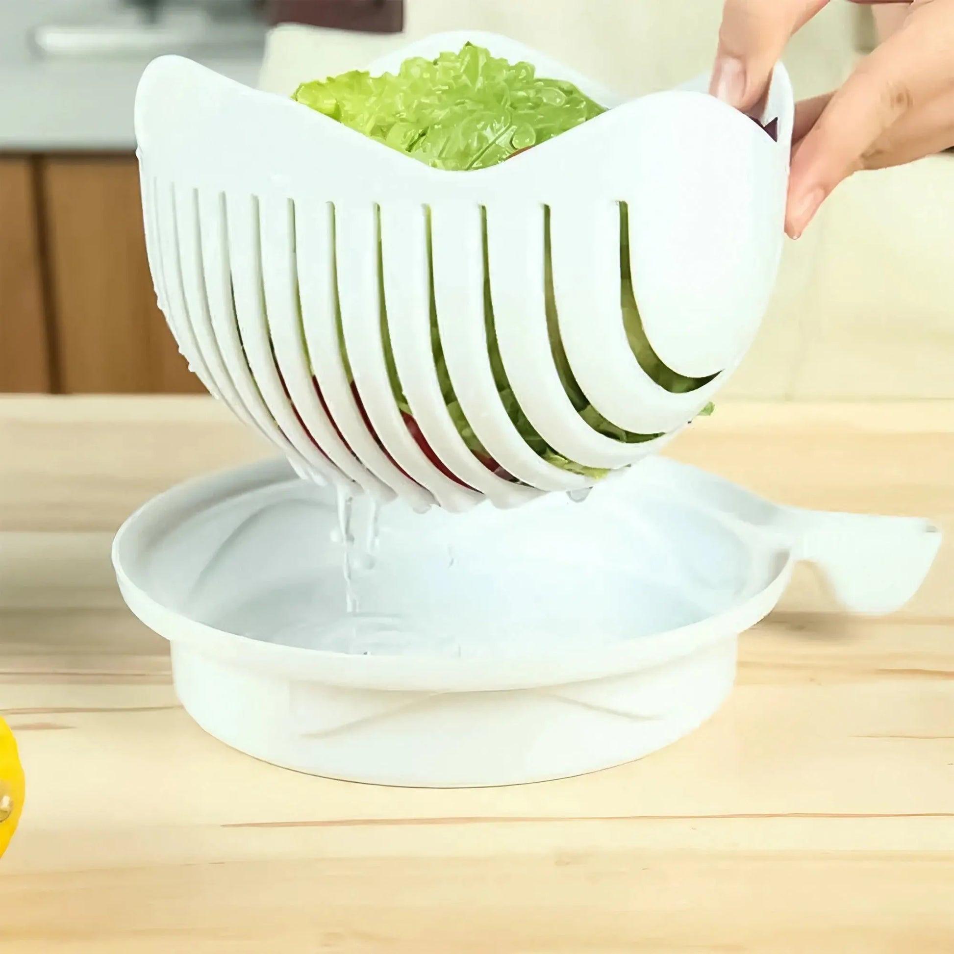 Creative Wavy Vegetable and Fruit Cutting Bowl - Lamora Sverige