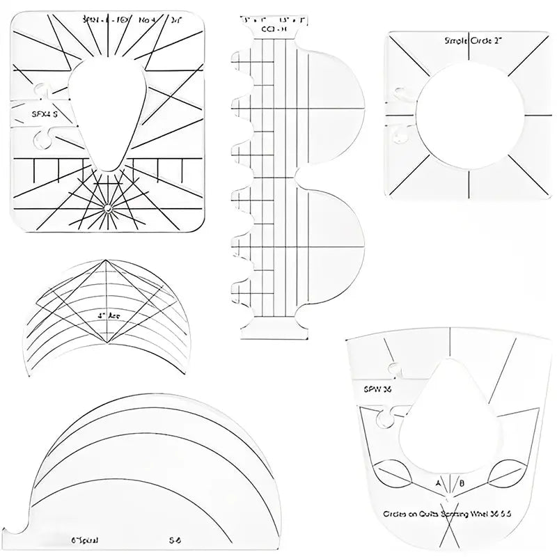 DIY Lapptäcksverktyg kit - Lamora Sverige