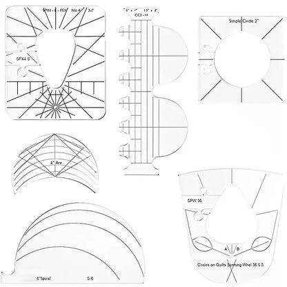 DIY Lapptäcksverktyg kit - Lamora Sverige