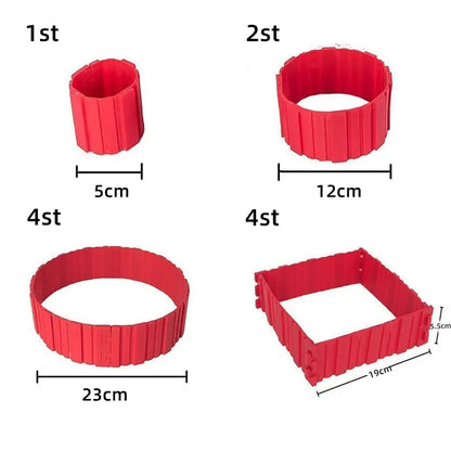 DIY Non-Stick Silikonkakform - Lamora Sverige