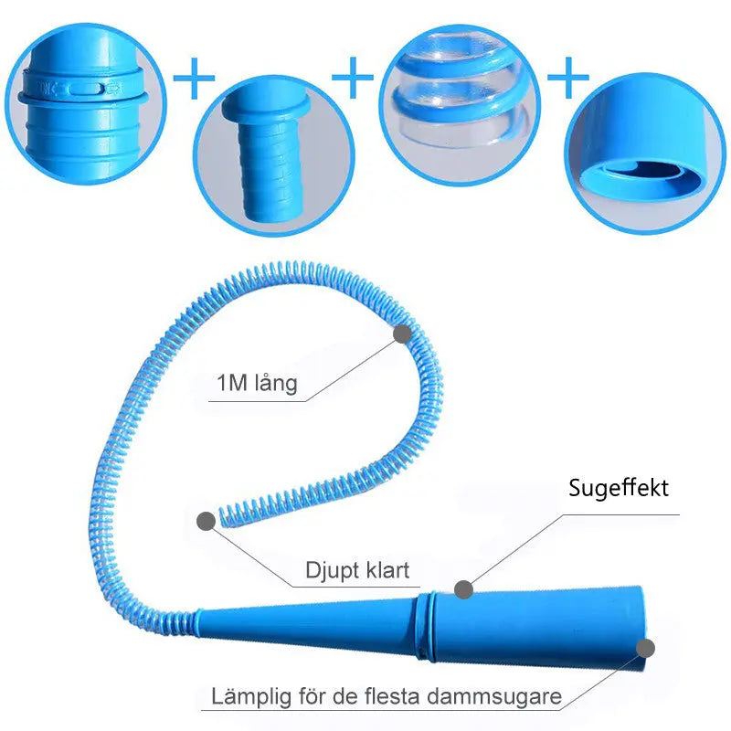Dammsugarmunstycke för trånga utrymmen - Lamora Sverige