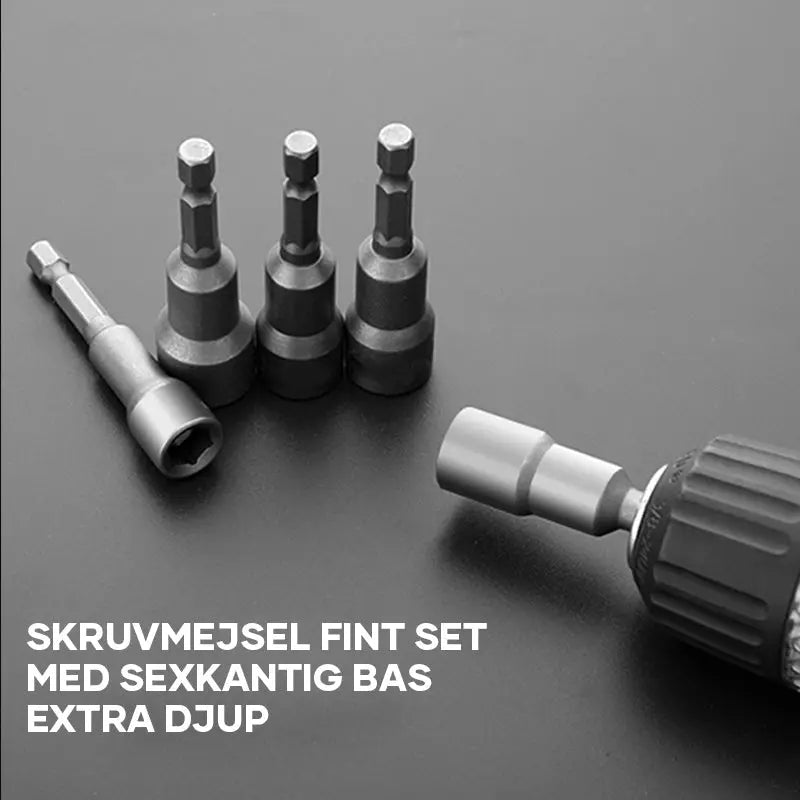 Extra Djup HexBit Hylsbultmuttrar Bit Set - Lamora Sverige