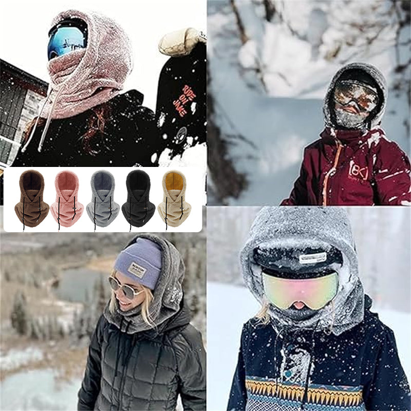 Sherpa-huva för skidmask