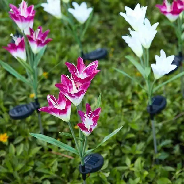 Flower Solcellsdriven trädgårdsbelysning - Lamora Sverige