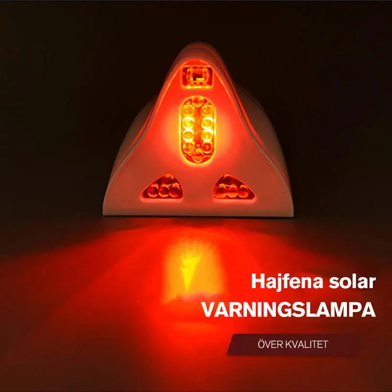 Hajfena Solar Varningsljus för bil - Lamora Sverige