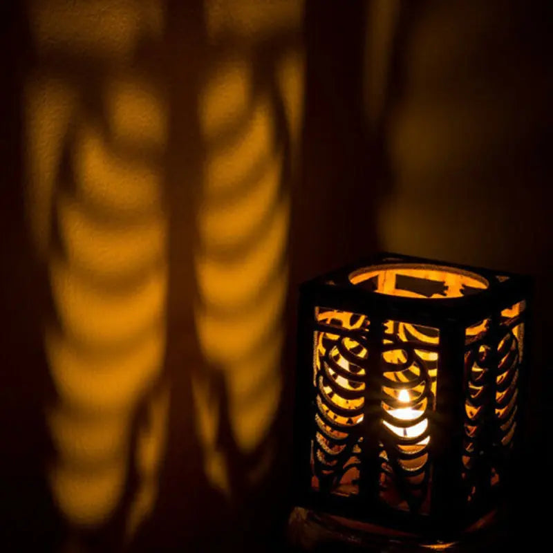 Halloween Skull Rib Shadow Lamp - Lamora Sverige