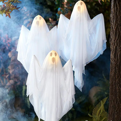 Halloween dekoration LED-ljus hängande spöke - Lamora Sverige