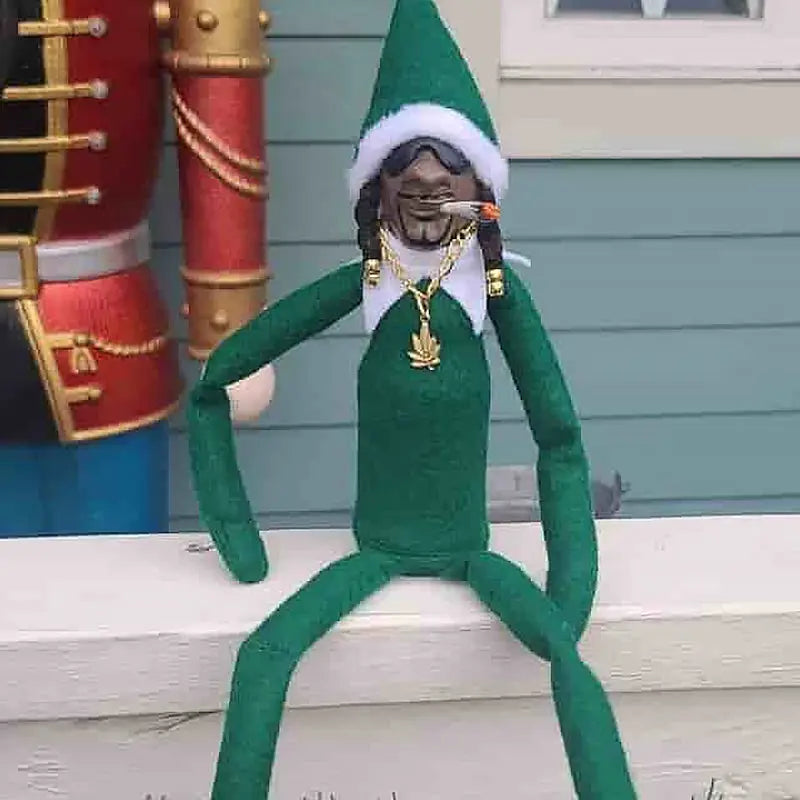 Julklapp Snoop På En Stoop Julnissedocka - Lamora Sverige