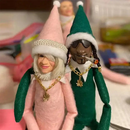 Julklapp Snoop På En Stoop Julnissedocka - Lamora Sverige