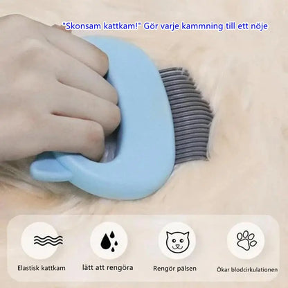 Kattkam & Kattmassage (2 in 1) - Lamora Sverige