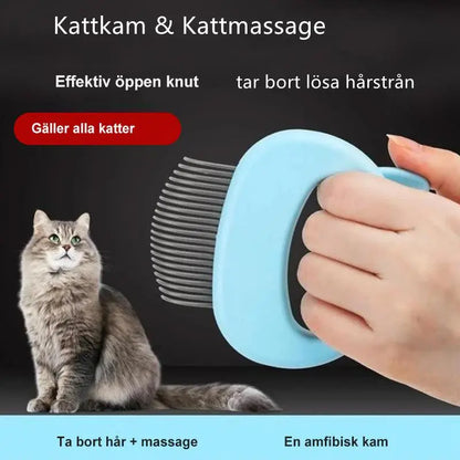 Kattkam & Kattmassage (2 in 1) - Lamora Sverige