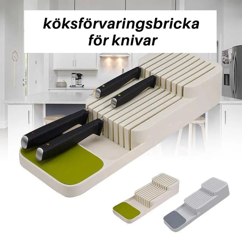 Köksförvaringsbricka för knivar - Lamora Sverige