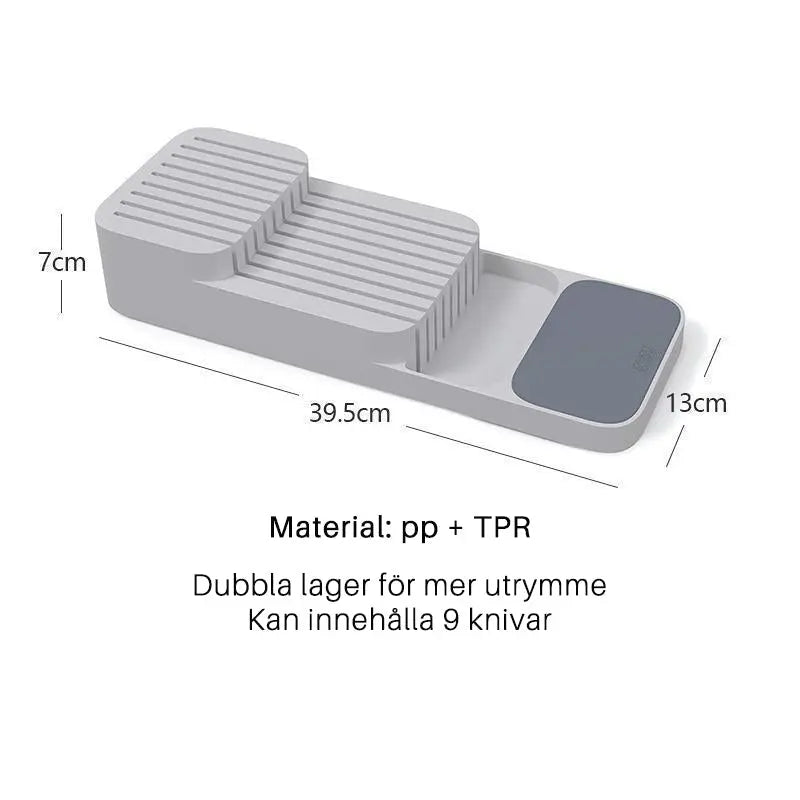 Köksförvaringsbricka för knivar - Lamora Sverige