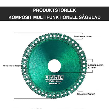 Komposit multifunktionellt skärblad - Lamora Sverige