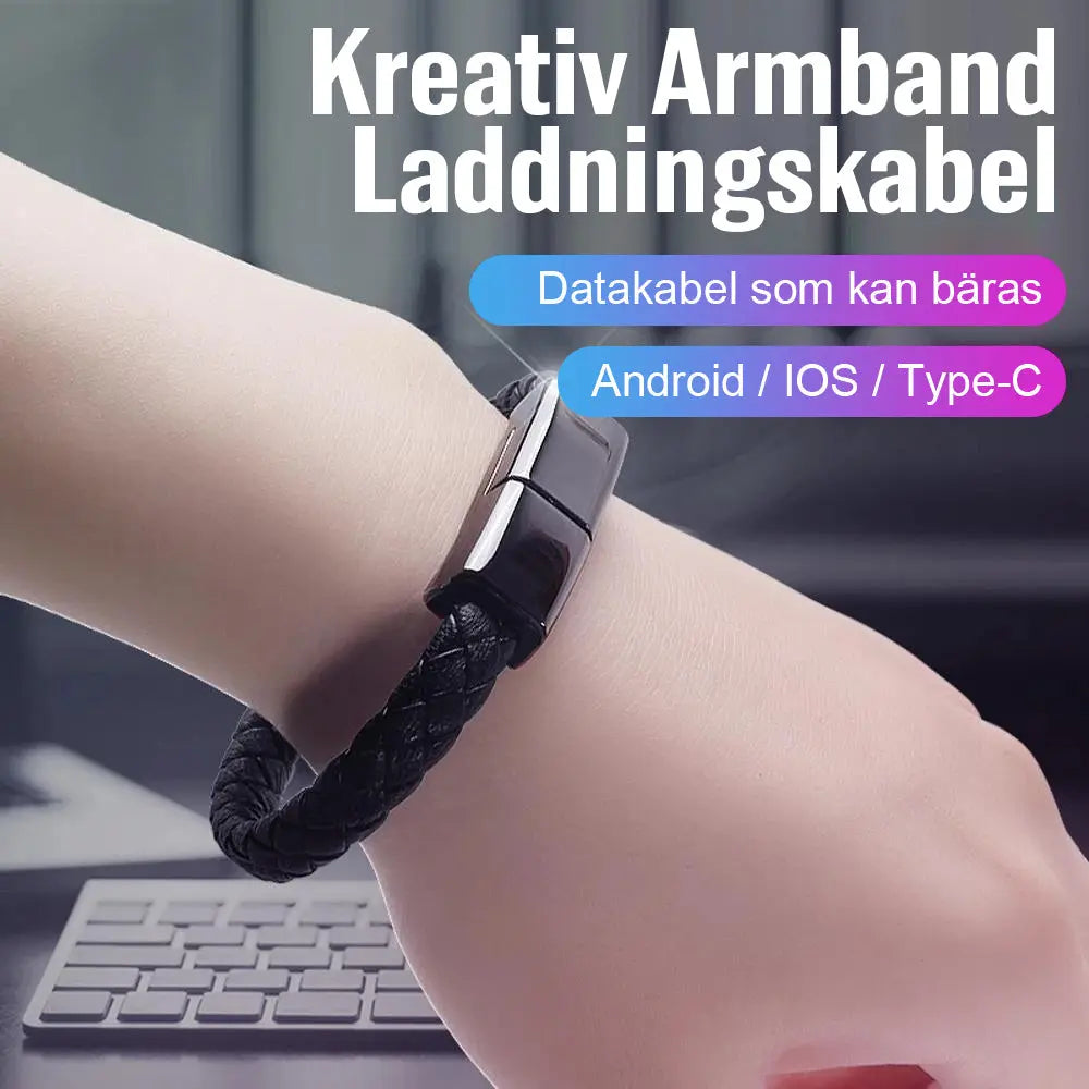 Kreativt Armband med Laddningskabel - Lamora Sverige