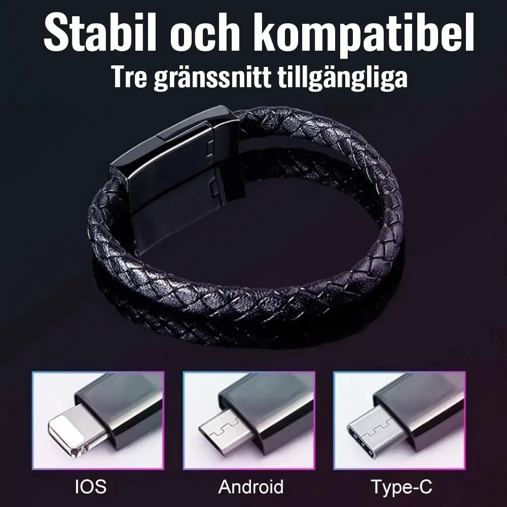 Kreativt Armband med Laddningskabel - Lamora Sverige