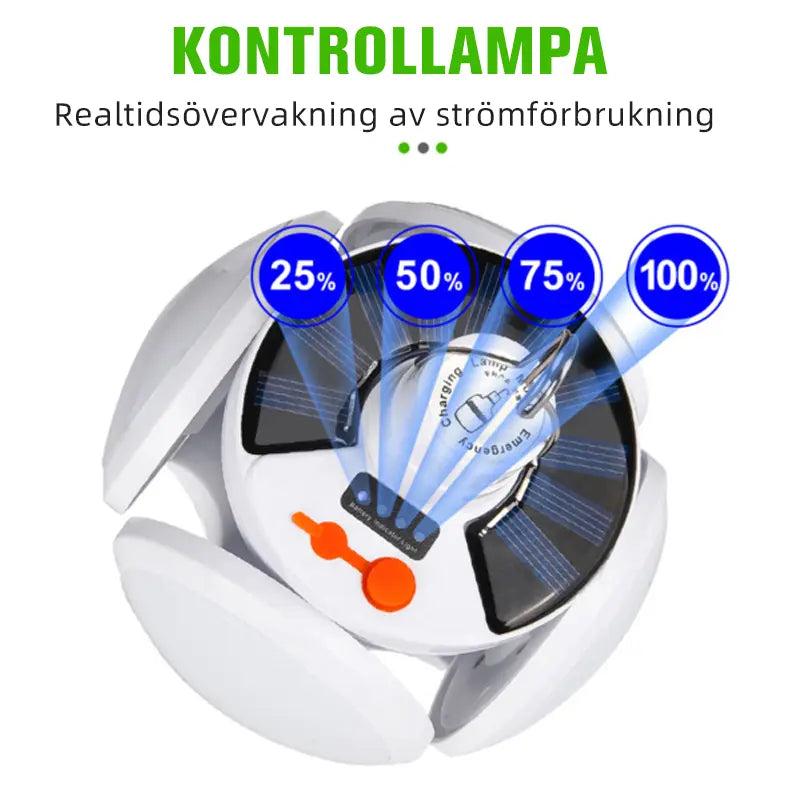 LED-Fällbar Fotbollslampa - Lamora Sverige