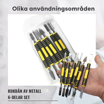 Metall Kofot 6st Set - Lamora Sverige