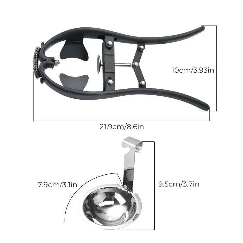 Multifunktionell 2-i-1 äggöppnare-super fantastiskt äggvispningsverktyg - Lamora Sverige