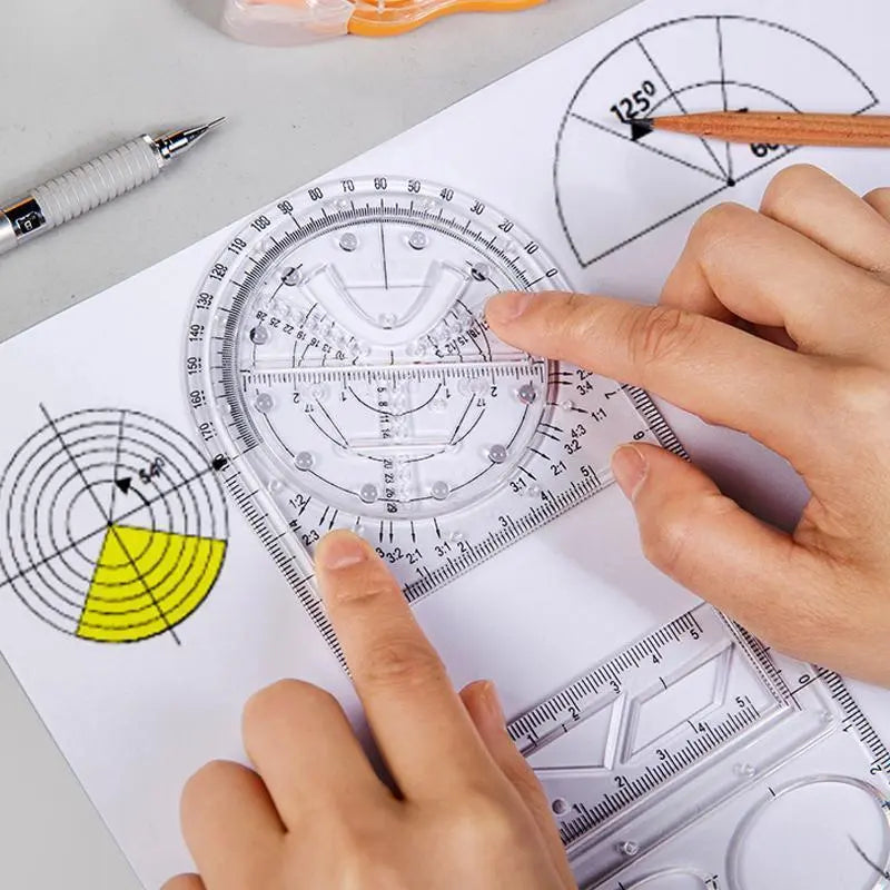 Multifunktionell geometrisk linjal - Lamora Sverige