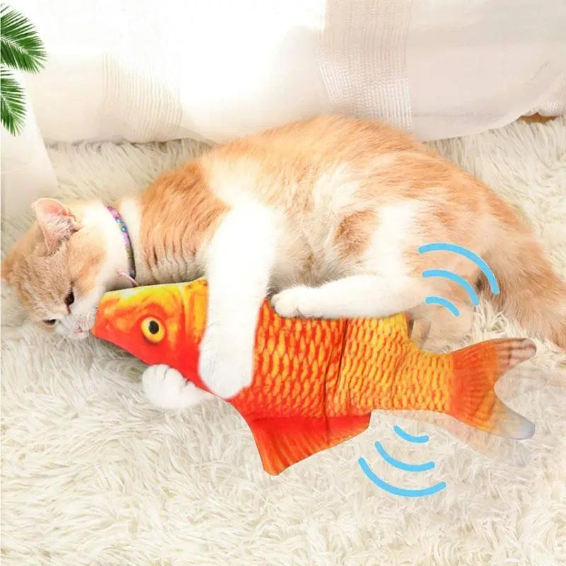 Plush Simulation USB-laddning kattfiskleksak - Lamora Sverige