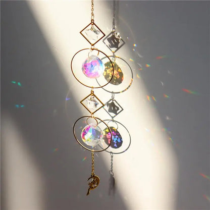 Rainbow Suncatcher Crystal Ball Prism - Lamora Sverige