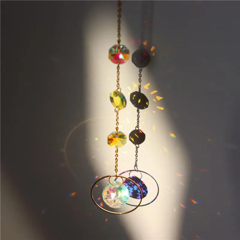 Rainbow Suncatcher Crystal Ball Prism - Lamora Sverige