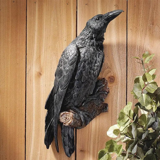 Raven Resin Wall Decoration - Lamora Sverige