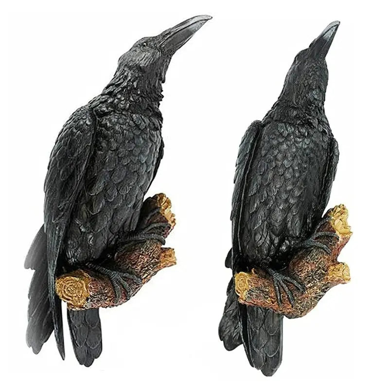 Raven Resin Wall Decoration - Lamora Sverige