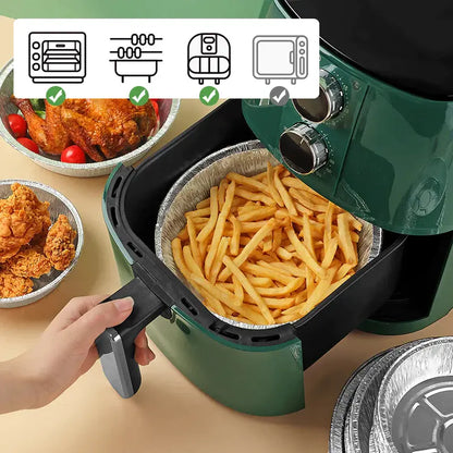 Rund foliebricka för Mikrovågsugn eller Air Fryer - Lamora Sverige