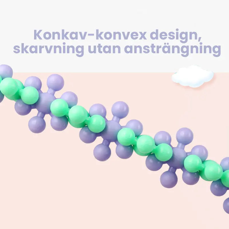 Sammankopplande byggklossar av solid plast - Lamora Sverige