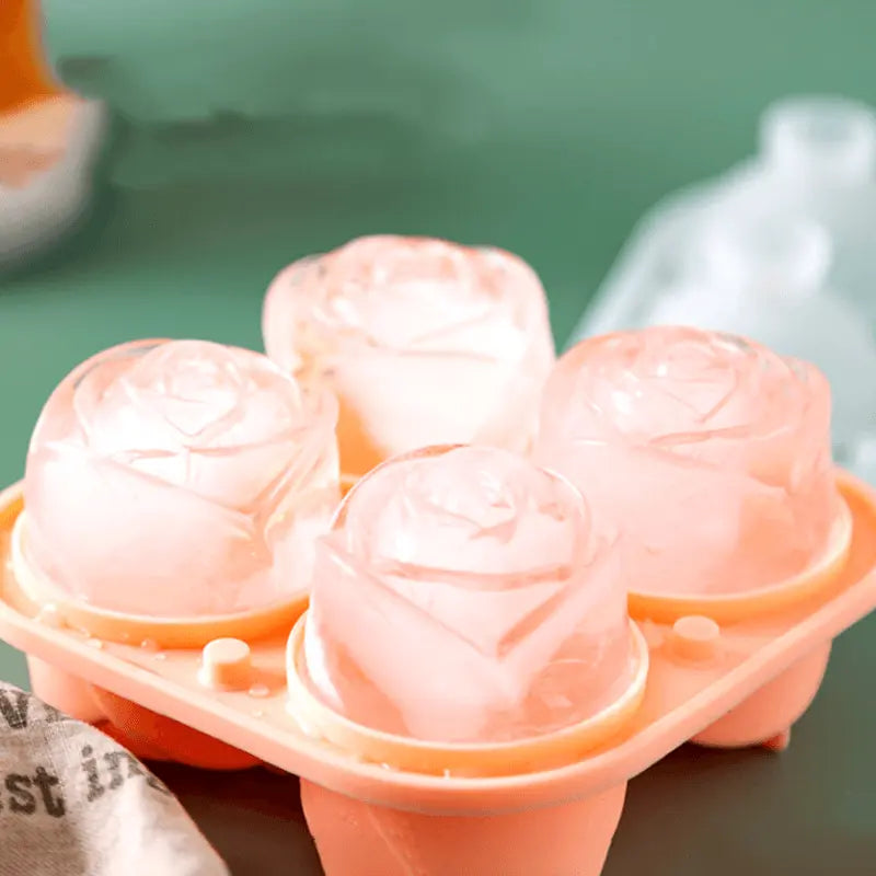 Silicone Rose Ice Ball Maker - Lamora Sverige