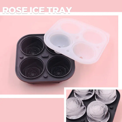 Silicone Rose Ice Ball Maker - Lamora Sverige