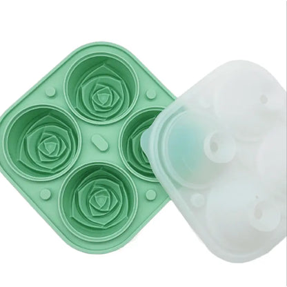 Silicone Rose Ice Ball Maker - Lamora Sverige