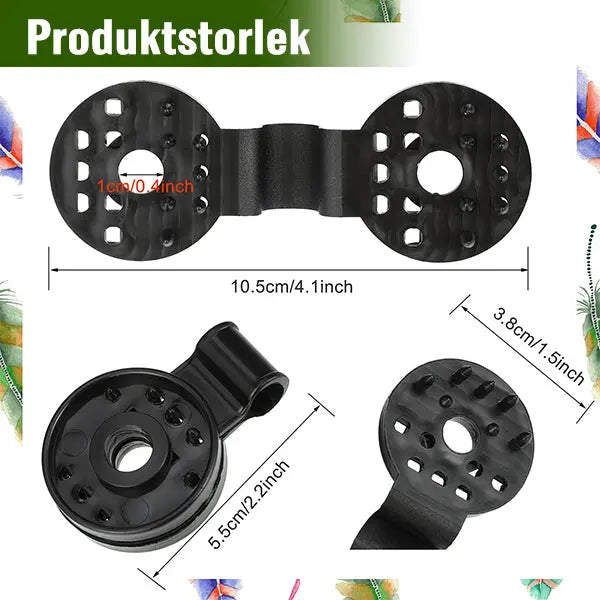 Skugga Cloth Plast Clip - Lamora Sverige