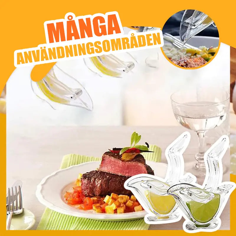 Transparent manuell juicepress - Lamora Sverige