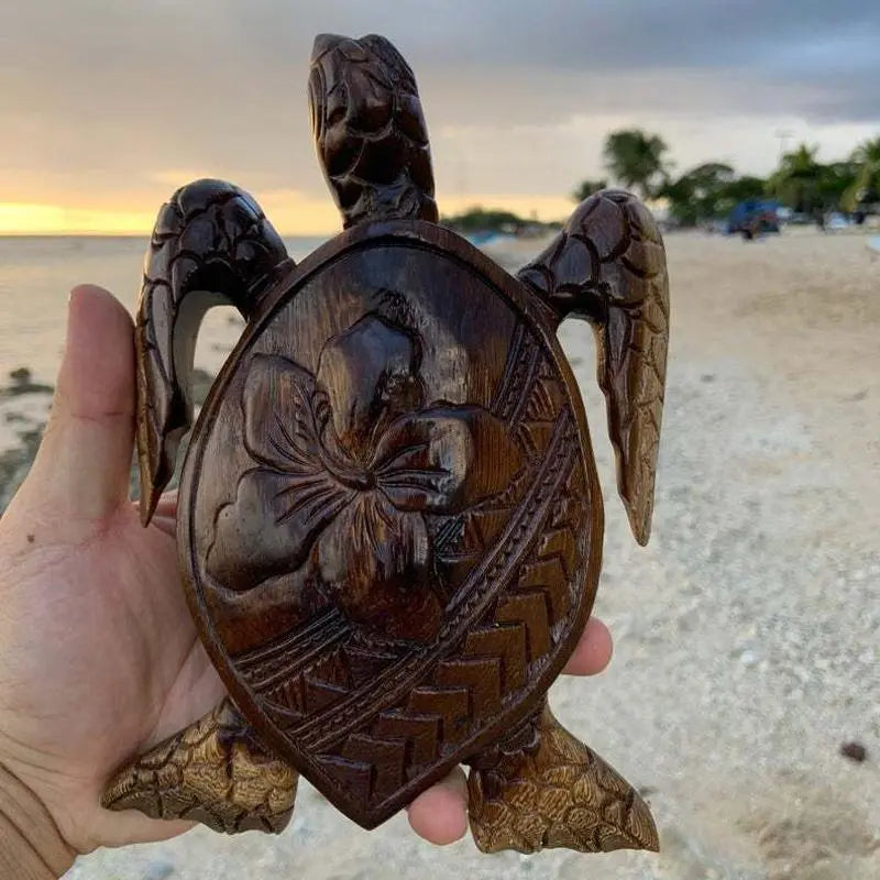 Träsnideri Hawaiisk sköldpadda - Lamora Sverige