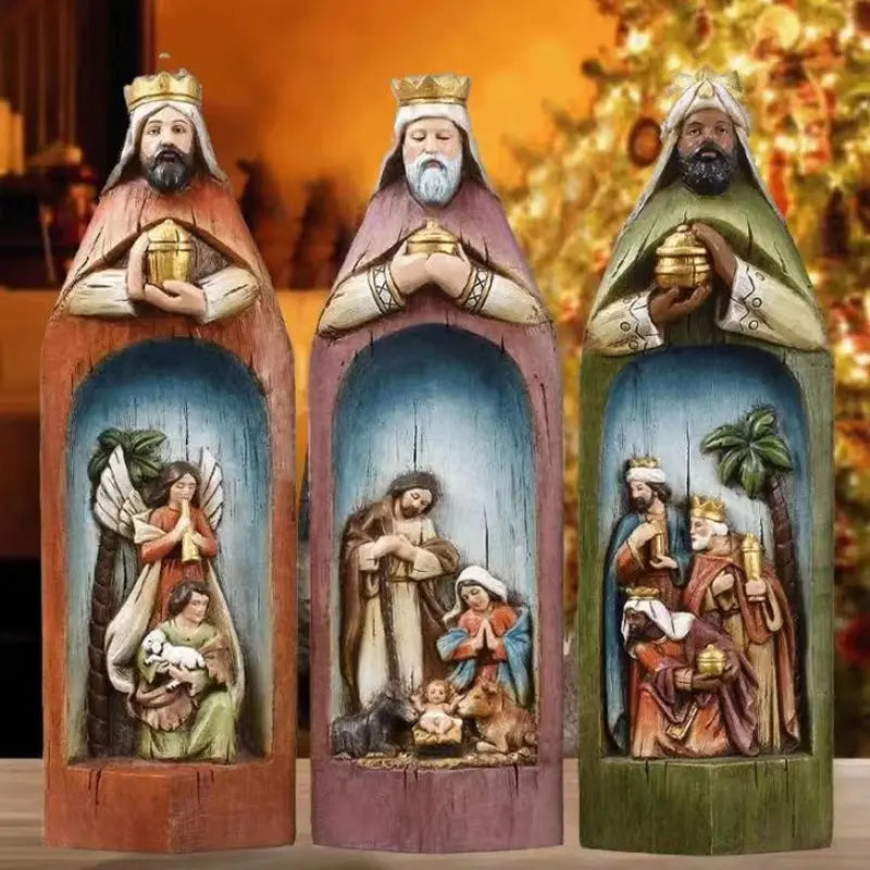 Tre vise män Nativity Set - Lamora Sverige