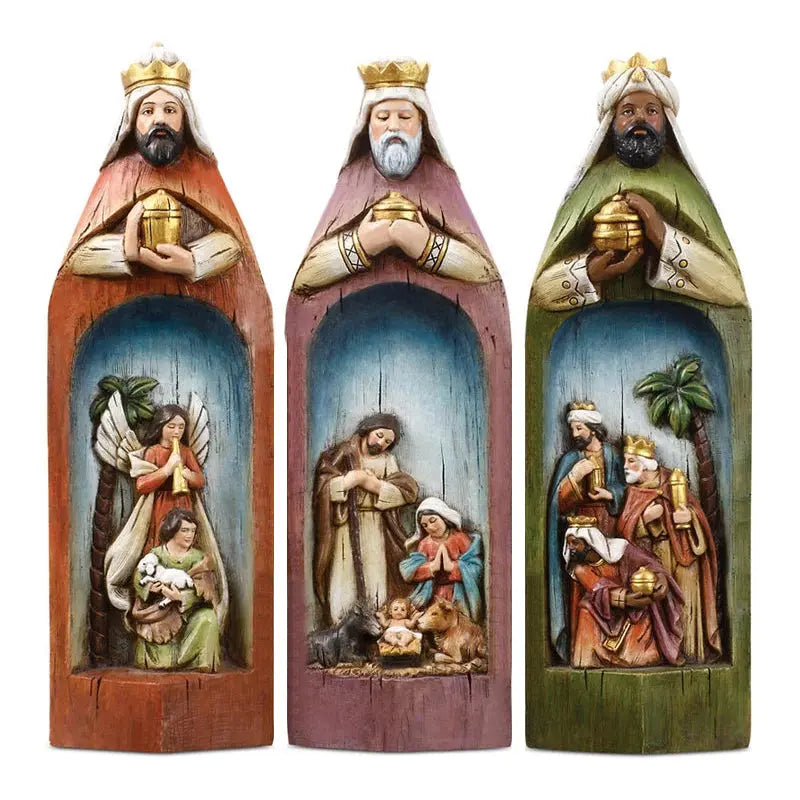 Tre vise män Nativity Set - Lamora Sverige