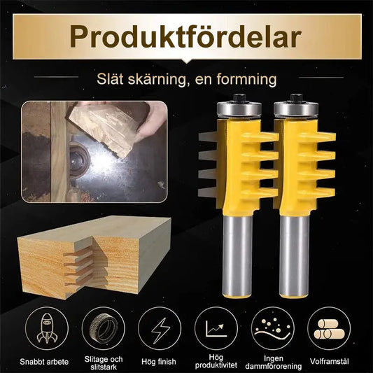 Tungan & Räffla Fräsning Router Bit - Lamora Sverige